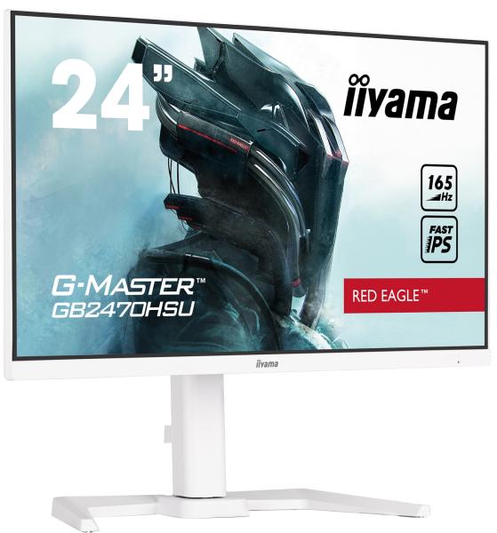 iiyama G-Master/ GB2470HSU-W5/ 23, 8"/ IPS/ FHD/ 165Hz/ 0, 8ms/ White/ 3R 