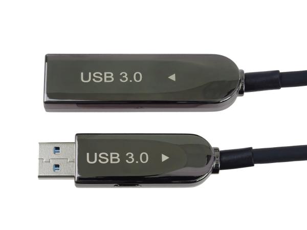 PremiumCord USB 3.2 + 2.0 AOC kábel A/ M - A/ F 30m 