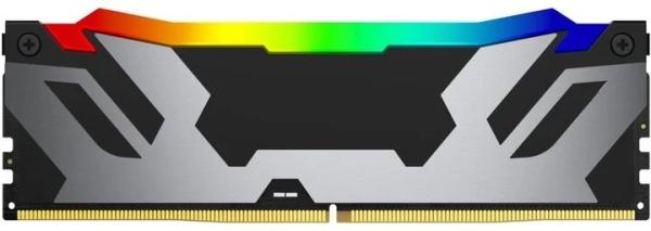 Kingston FURY Renegade/ DDR5/ 64GB/ 6400MHz/ CL32/ 2x32GB/ RGB/ Black/ Silv 