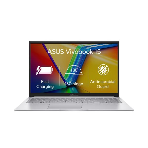 ASUS Vivobook 15/ X1504/ i5-1235U/ 15, 6"/ FHD/ 8GB/ 512GB SSD/ UHD/ W11H/ Silver/ 2R