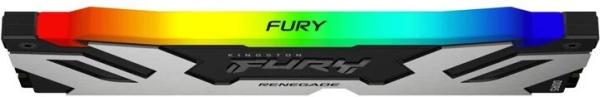 Kingston FURY Renegade/ DDR5/ 32GB/ 8000MHz/ CL38/ 2x16GB/ RGB/ Black/ Silv 