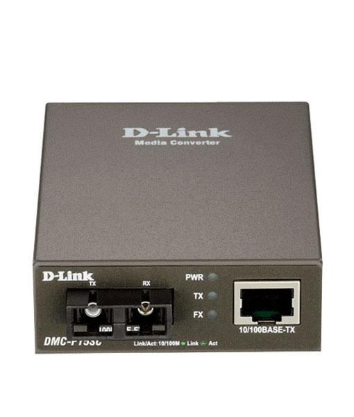 D-Link DMC-F15SC/ E - 10/ 100BaseTX to 100BaseFX (SC) Single-mode Media Converter (15km)