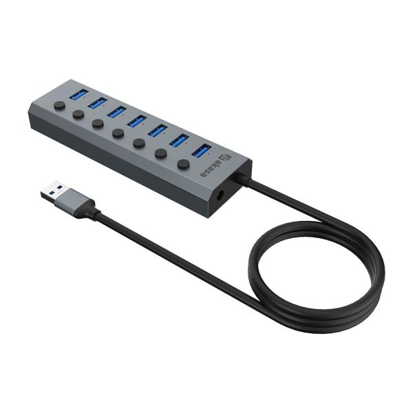 AKASA USB hub Connect 7 IPS 7-Port 