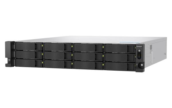 QNAP TS-h1277AXU-RP-R7-32G (Ryzen pre 5, 3GHz, ZFS, 32GB DDR5 RAM, 12x SATA, 2x 2, 5GbE, 2x 10GbE) 