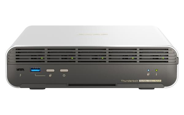 QNAP TBS-h574TX-i3-12G (8core, 12GB RAM, 5x E1.S/ M.2 slot, 1x 2, 5GbE, 1x 10GbE, 2x Thunderbolt 4)