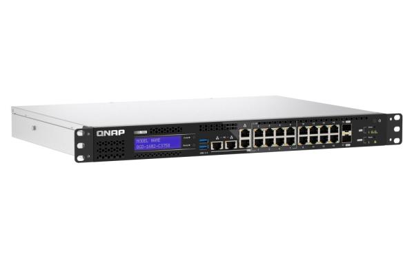 QNAP řízený hybridní switch QGD-1602-C3758-16G (8x GbE + 8x 2, 5 GbE + 2x 10GbE SFP+, 16GB RAM) 