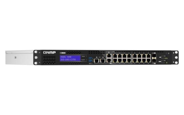 QNAP řízený hybridní switch QGD-1602-C3558-8G (8x GbE + 8x 2, 5 GbE + 2x 10GbE SFP+, 8GB RAM) 