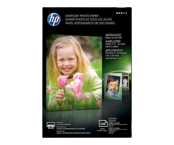 HP Photo Paper, A4, pololesk, 170 g, 100 ks