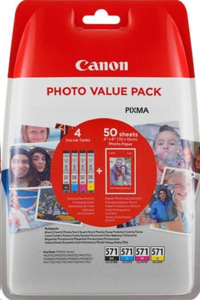 Canon CLI-571XL BK/ C/ M/ Y PHOTO VALUE