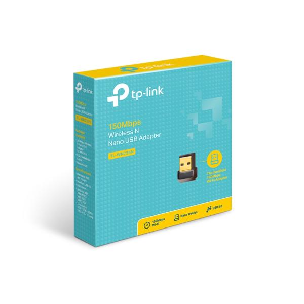 TP-Link TL-WN725N 150Mbps Nano Wifi N USB 2.0 adaptér 
