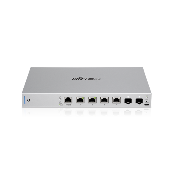 UBNT US-XG-6POE UniFi Switch,  10 Gigabit 6-port 802.3bt