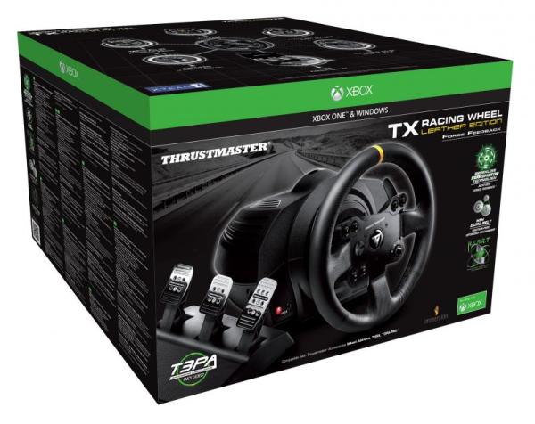 Thrustmaster Sada volantu a pedálov TX Leather Edition pre Xbox One a PC 