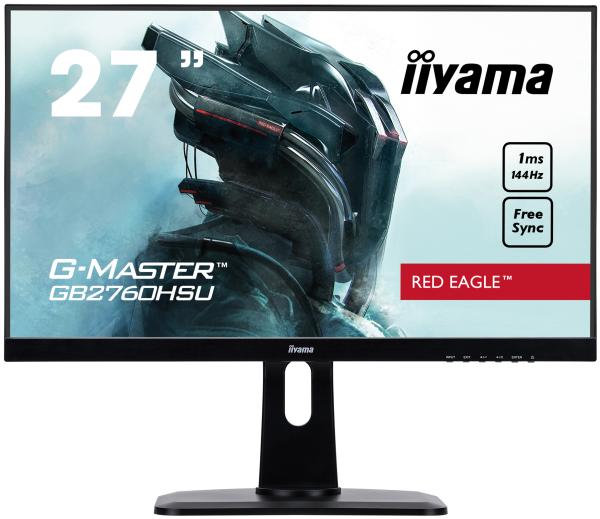 iiyama G-Master/ GB2760HSU-B1/ 27"/ TN/ FHD/ 144Hz/ 1ms/ Black/ 3R