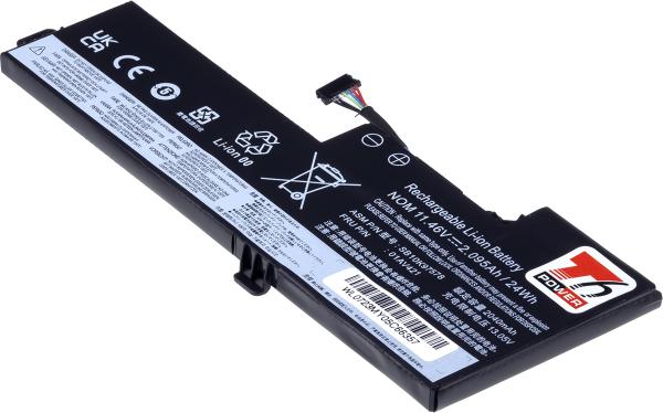 Batéria T6 Power Lenovo ThinkPad T470, T480, internal, 2095mAh, 24Wh, 3cell, Li-pol