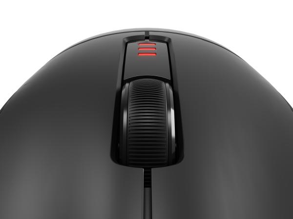 Genesis herná myš ZIRCON 500/ Herná/ Optická/ 10 000 DPI/ USB+BT/ Čierna 