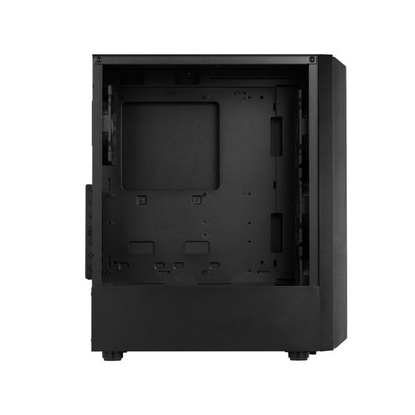 Adata XPG VALOR STORM/ 4 FAN/ Midi Tower/ Transpar./ Čierna 