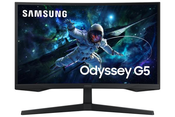 Samsung Odyssey/ G55C/ 27"/ VA/ QHD/ 165Hz/ 1ms/ Black/ 2R