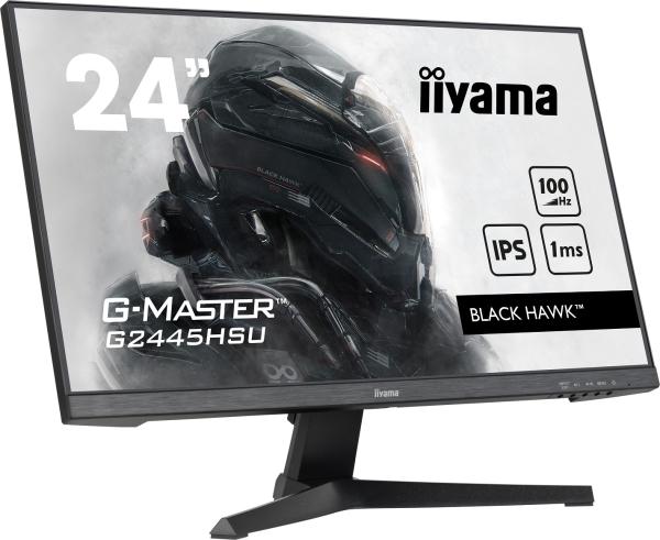 iiyama G-Master/ G2445HSU-B1/ 24"/ IPS/ FHD/ 100Hz/ 1ms/ Black/ 3R 