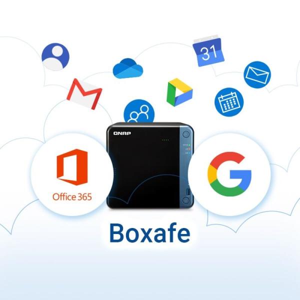 QNAP LS-BOXAFE-GOOGLE-100USER-1Y - Boxafe pre Google Workspace, 100 používateľov, 1 rok, Physical Package