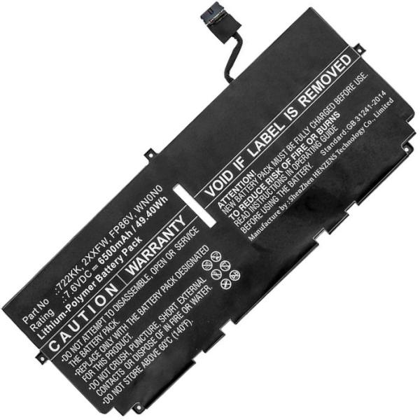 Baterie Li-Pol 7, 6V 6500mAh pro DELL XPS 13 9300