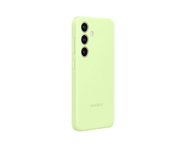 Samsung Silikónový zadný kryt S24 Light Green 