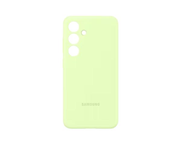 Samsung Silikónový zadný kryt S24 Light Green 