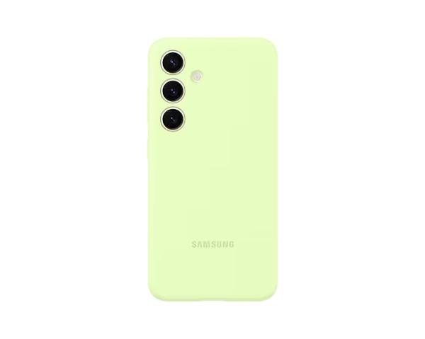Samsung Silikónový zadný kryt S24 Light Green