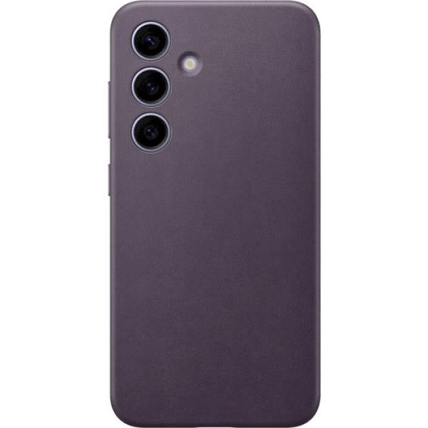 Samsung Zadný kryt z vegánskej kože S24 Dark Violet