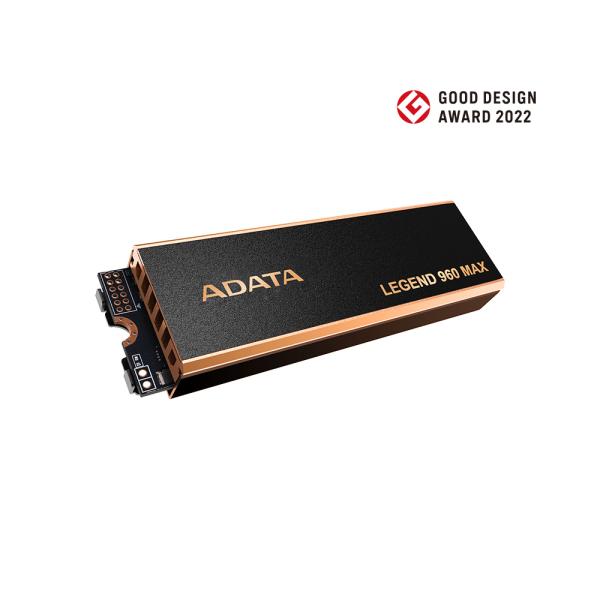 ADATA LEGEND 960 MAX/ 1TB/ SSD/ M.2 NVMe/ Čierna/ Heatsink/ 5R 