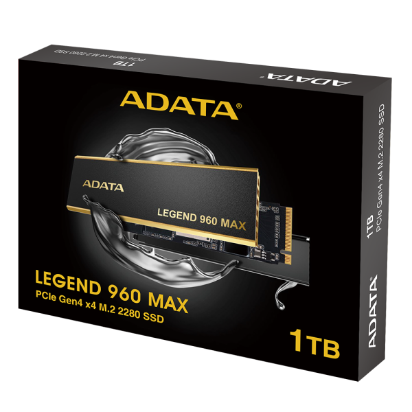 ADATA LEGEND 960 MAX/ 1TB/ SSD/ M.2 NVMe/ Čierna/ Heatsink/ 5R 