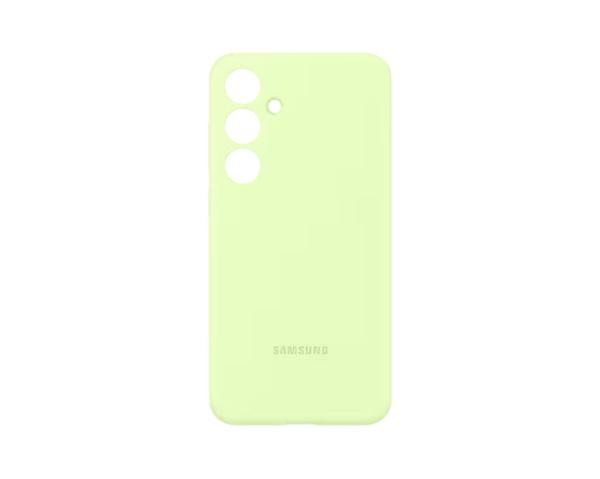 Samsung Silikónový zadný kryt S24+ Light Green 