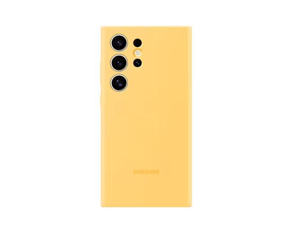 Samsung Silikónový zadný kryt S24 Ultra Yellow