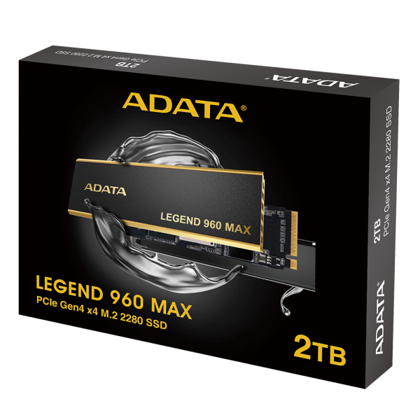 ADATA LEGEND 960 MAX/ 2TB/ SSD/ M.2 NVMe/ Čierna/ Heatsink/ 5R