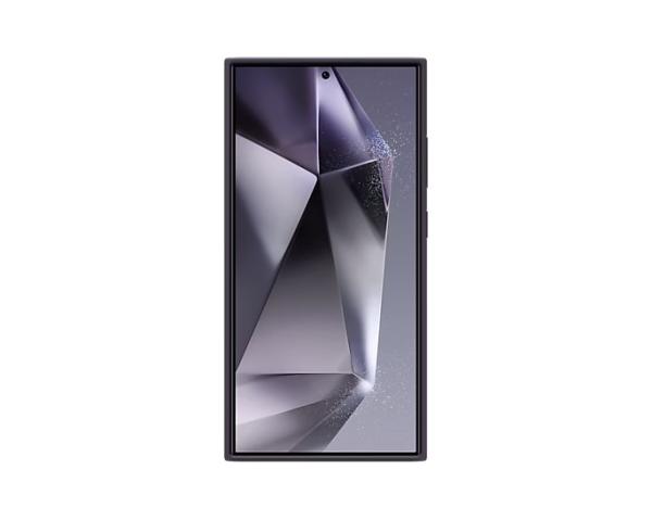 Samsung Silikonový zadní kryt S24 Ultra Dark Violet 