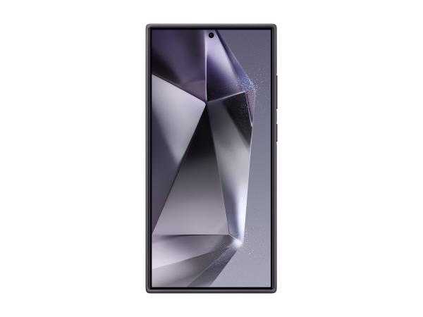 Samsung Zadní kryt z veganské kůže S24 Ultra Dark Violet 