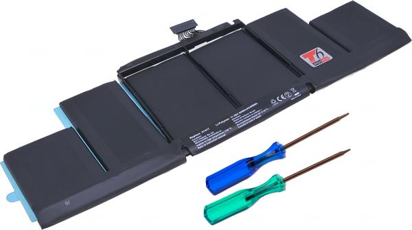 Batéria T6 Power Apple MacBook Pro 15" Retina (Late 2012, Early 2013), 8460mAh, 95Wh, 6cell, Li-pol
