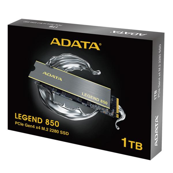 ADATA LEGEND 850/ 1TB/ SSD/ M.2 NVMe/ Zlatá/ 5R 