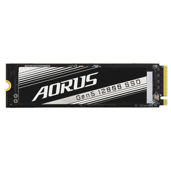 Gigabyte AORUS Gen5 12000/ 1TB/ SSD/ M.2 NVMe/ Čierna/ Heatsink/ 5R 