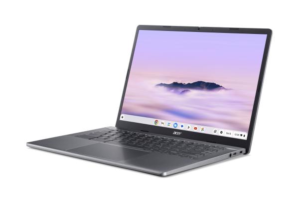 ACER NTB Chromebook Plus 514 (CB514-3HT-R98A), Ryzen 5 7520C, 14" 1920x1200, 16GB, 256GBSSD, AMDRadeon, ChromeCoreOS, SteelGray 