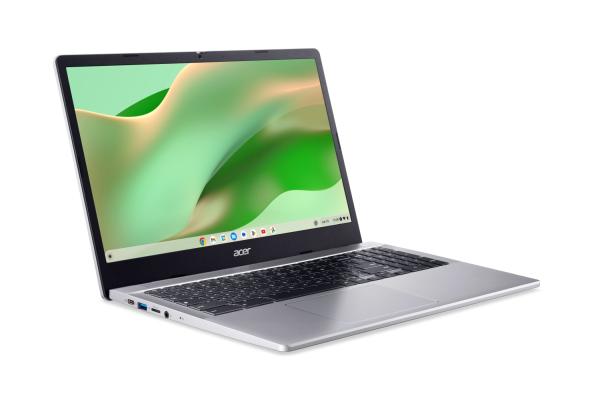 Acer Chromebook 315/ CB315-5H-C2XJ/ N100/ 15, 6"/ FHD/ 8GB/ 128GB eMMC/ UHD/ Chrome/ Silver/ 2R 