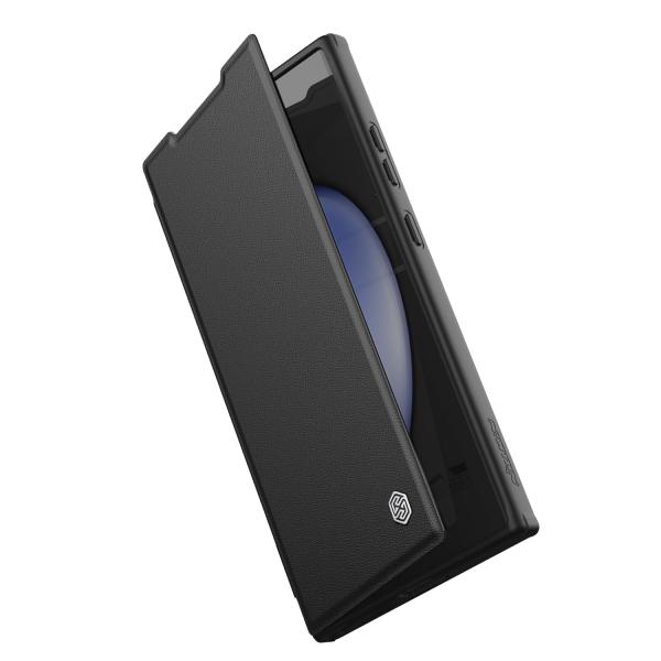 Nillkin Qin Book Prop Puzdro pre Samsung Galaxy S24 Ultra Black 