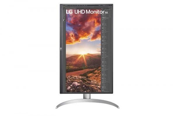 LG/ 27UP85NP-W/ 27"/ IPS/ 4K UHD/ 60Hz/ 5ms/ White-Slvr/ 2R 