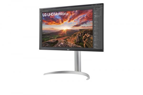 LG/ 27UP85NP-W/ 27"/ IPS/ 4K UHD/ 60Hz/ 5ms/ White-Slvr/ 2R 