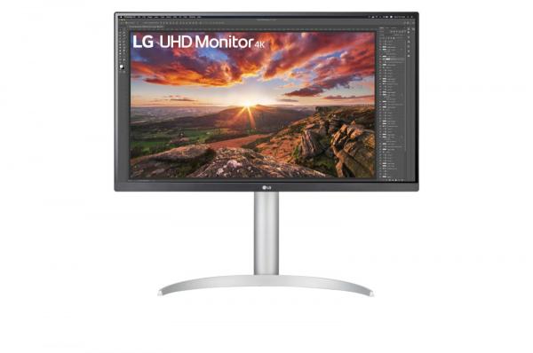 LG/ 27UP85NP-W/ 27"/ IPS/ 4K UHD/ 60Hz/ 5ms/ White-Slvr/ 2R