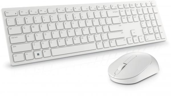 Dell klávesnica + myš, KM5221W, bezdrôt. CZ/ SK biela 