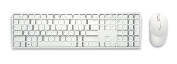 Dell klávesnice + myš, KM5221W, bezdrát.CZ/ SK bílá