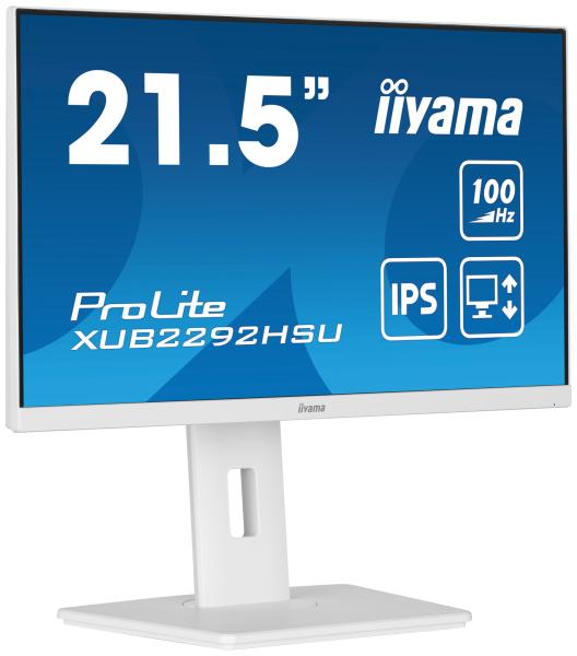 iiyama ProLite/ XUB2292HSU-W6/ 21, 5"/ IPS/ FHD/ 100Hz/ 0, 4ms/ White/ 3R 