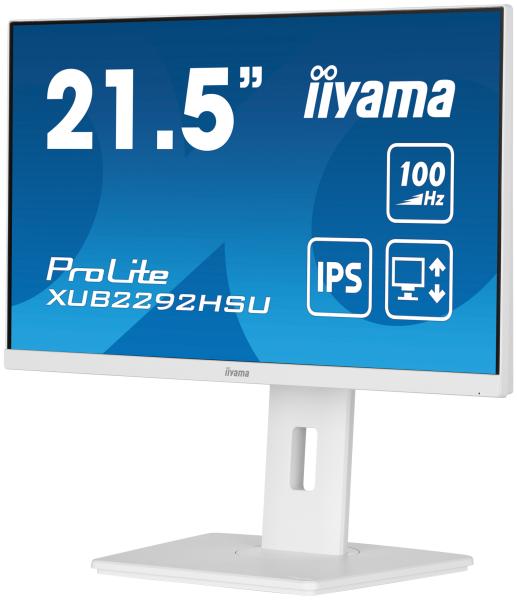 iiyama ProLite/ XUB2292HSU-W6/ 21, 5"/ IPS/ FHD/ 100Hz/ 0, 4ms/ White/ 3R 