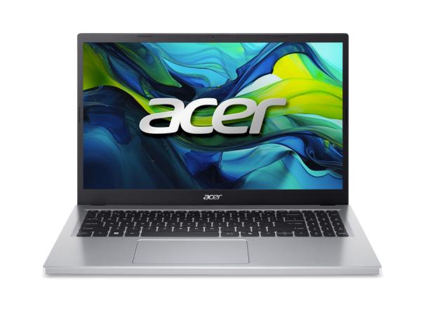 Acer Aspire Go 15/ AG15-31P-C65Y/ N100/ 15, 6"/ FHD/ 8GB/ 128GB UFS/ UHD/ W11S/ Silver/ 2R