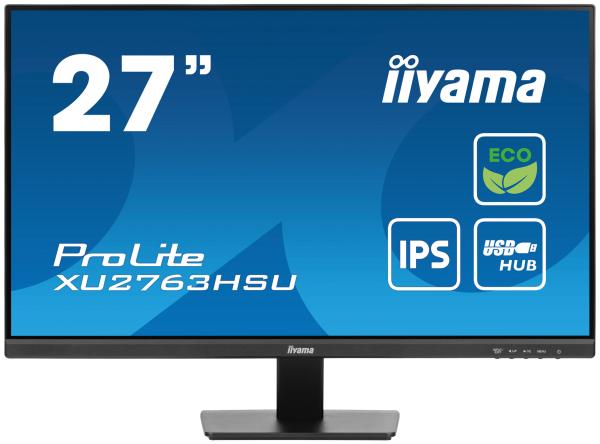 iiyama ProLite/ XU2763HSU-B1/ 27"/ IPS/ FHD/ 100Hz/ 3ms/ Black/ 3R